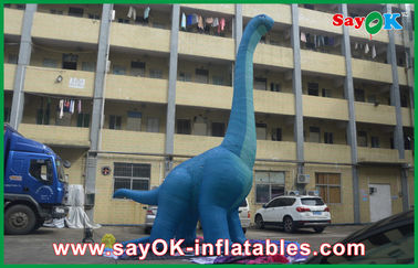 펌플 크리스마스 공룡 10m 파란 큰 펌플 공룡 PVC 방수 폭파 만화 캐릭터 드래곤