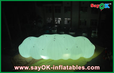 큰 LED 훈장 광고를 위한 팽창식 헬륨 구름 풍선 0.18mm PVC 물자