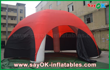 광고를 위한 공기 팽창식 텐트 PVC DIA 10m 프로모셔널 부풀게할 수 있는 돔 스파이더 텐트