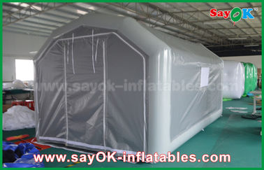 10 x 5m 회색 주문 팽창식 제품 PVC 차 살포를 위한 팽창식 살포 부스