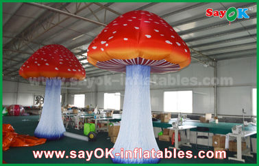 붙박이 송풍기를 가진 Inflatables를 광-고해 옥스포드 피복 거대한 팽창식 버섯