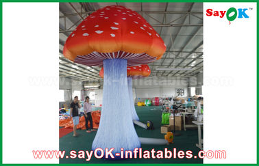 붙박이 송풍기를 가진 Inflatables를 광-고해 옥스포드 피복 거대한 팽창식 버섯