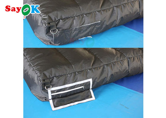 팽창 잔디 검은 팽창 터널 텐트 다기능 활동 전시