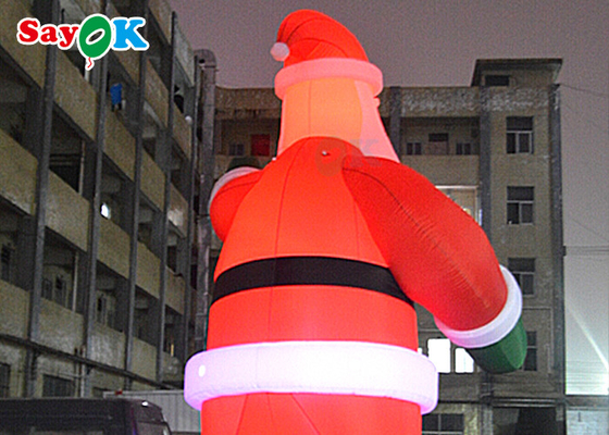 축하를 위한 5m 크리스마스 팽창식 산타 폭발 야드 훈장