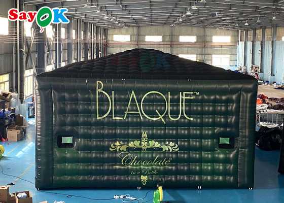 대형 펌플 텐트 거대 이동식 8x8x4m 야외 펌플 텐트 LED 조명