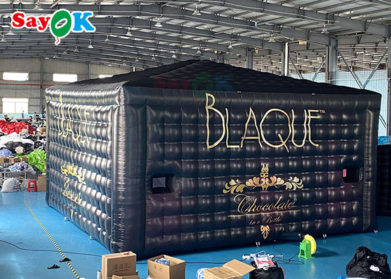 대형 펌플 텐트 거대 이동식 8x8x4m 야외 펌플 텐트 LED 조명