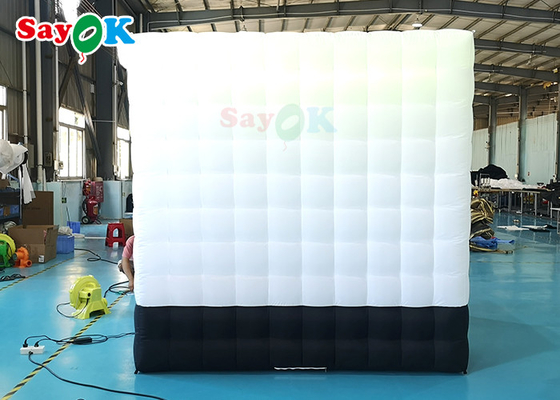 펌플 텐트 캠핑 SGS 펌플 텐트 사진 텐트 360도 사진 비디오 텐트 LED 조명