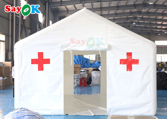 부풀게할 수 있는 개인 천막 5x4m 부풀게할 수 있는 구호 천막 병원 응급 부풀게할 수 있는 구조 텐트