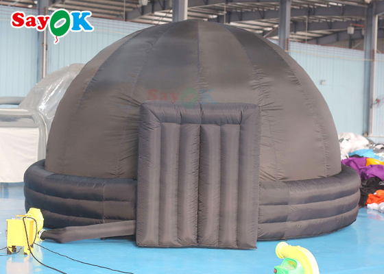 5m 지름 부풀게할 수 있는 플라네타륨 돔 HD 인플러블 투영 효과 텐트