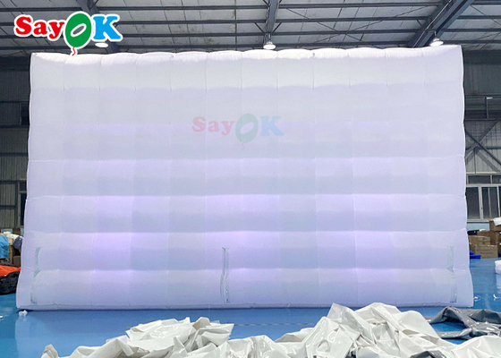 이동식 8x8x4m 야외 흰색 펌플 에어 텐트