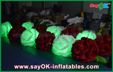 세륨/UL 송풍기를 가진 팽창식 점화 훈장 DIA 로즈 꽃을 점화하는 LED