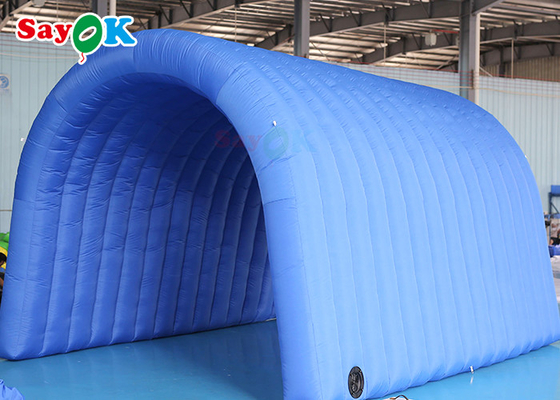 팽창성 채널을 광고하는 사요크 부풀게할 수 있는 터널 텐트는 맞춘 인플러블 채널을 텐트로 덮습니다