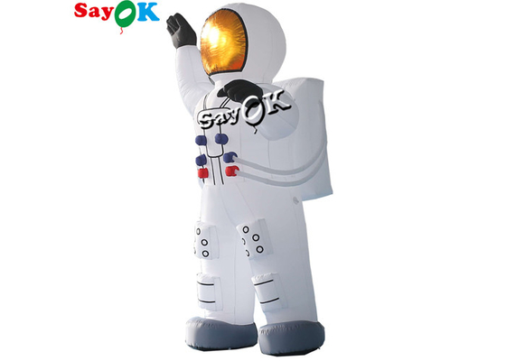 4m 13ft 휴대용 흰색 붓기 캐릭터 붓기 우주비행사 우주인 과학 박물관 장식