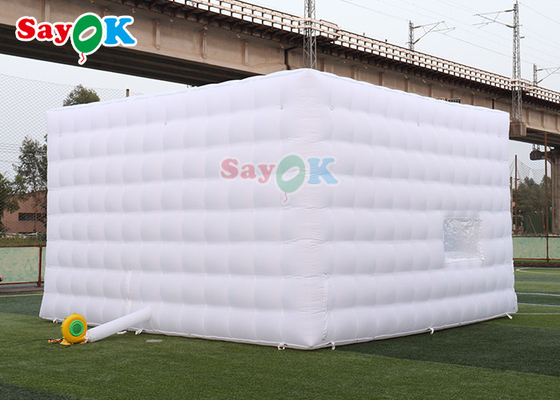 결혼하는 LED 라이트 부풀게할 수 있는 큐브 텐트 행사는 임대를 위한 주택 나이트클럽을 텐트로 덮습니다