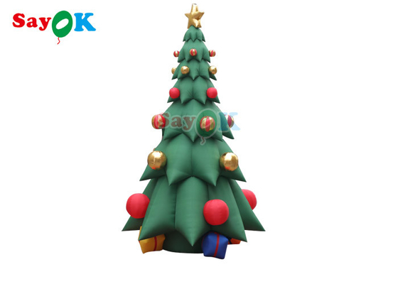 거대한 부풀게할 수 있는 크리스마스 트리 항목 크리스마스 장식 부풀게할 수 있는 나무