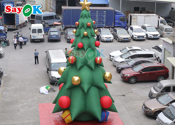 거대한 부풀게할 수 있는 크리스마스 트리 항목 크리스마스 장식 부풀게할 수 있는 나무