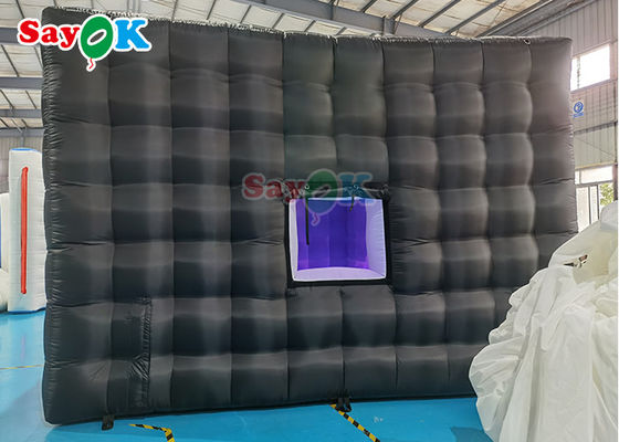 LED 라이트 이벤트 파티 장식과 함께 방공용 펌플링 나이트클럽 텐트