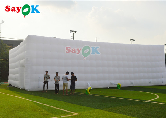 8x12x5m 지도된 가벼운 Inflatables 입방체 천막 결혼식 훈장을 가진 팽창식 공기 천막