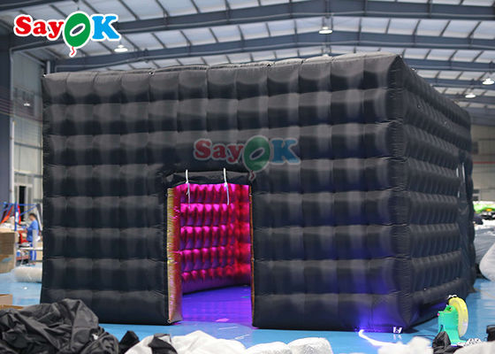 광고 나이트클럽 펌프 큐브 텐트 강 Oxford 천재 펌프 공기 텐트