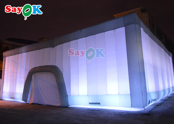 15x15x6m 풍선 큐브 텐트 성인 야외 이벤트 파티 나이트 클럽 에어 블로우 업 텐트