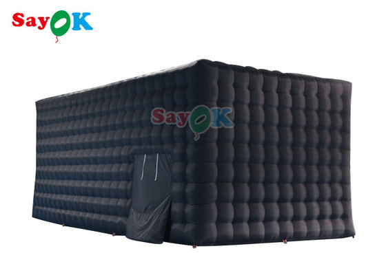 리모컨을 장착한 LED 라이트 큐브 펌파이블 마케이 텐트