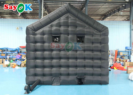 블랙 파티 펌플 큐브 텐트 펌플 나이트 클럽 디스코와 레이저 라이트 펌플 나이트 클럽 임대