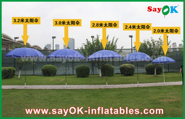 덮개 텐트 2.5 * 2.5M 광고 태양 파라솔 해변 정원 스페인식 집의 안뜰 우산형을 야영시키기