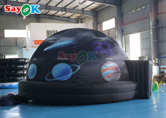 16.4ft 휴대용 부풀이 플라네타리움 텐트 영화 돔 부풀이 프로젝션 텐트 이벤트