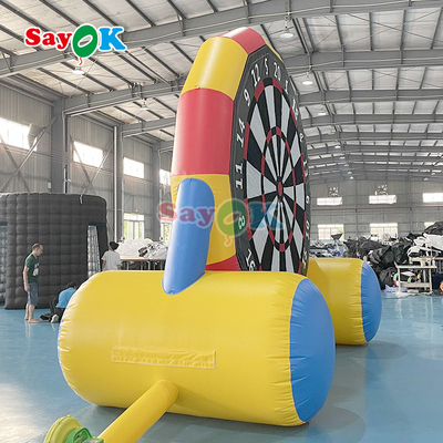 듀얼 사이드 게임 13ft 붓는 축구 다트 보드 붓는 축구 다트 킵 골 게임 야외 스포츠 게임