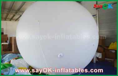 거인 2m DIA PVC 옥외 광고를 위한 백색 팽창식 헬륨 풍선