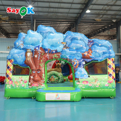 맞춤형 부풀이 튀기 슬라이드 6X6X4.3MH 인쇄 Avaliable PVC