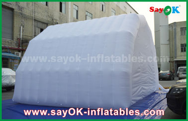 CE SGS를 광고하기 위한 캄파 공기 텐트 큰 하얀 야외 부풀게할 수 있는 공기 텐트