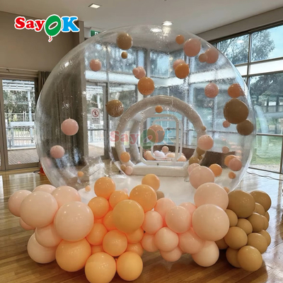 야외 파티용 Sayok 맞춤형 투명한 버블 하우스 풍선 부풀이 공기 텐트