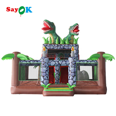 빌어 & 뒷마당 재미를 위해 블로어와 inflatable Bouncy Castle 컴보