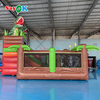빌어 & 뒷마당 재미를 위해 블로어와 inflatable Bouncy Castle 컴보