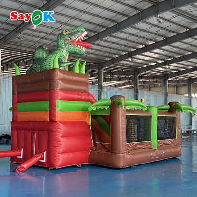 빌어 & 뒷마당 재미를 위해 블로어와 inflatable Bouncy Castle 컴보