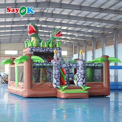 빌어 & 뒷마당 재미를 위해 블로어와 inflatable Bouncy Castle 컴보