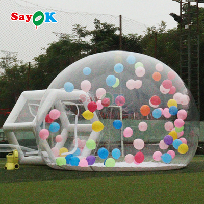 Sayok 휴대용 붓기용 버블 하우스 텐트 맑은 버블 하우스 사용자 정의 로고