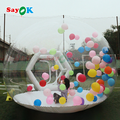 Sayok 휴대용 붓기용 버블 하우스 텐트 맑은 버블 하우스 사용자 정의 로고