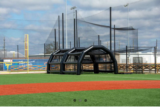 공장 펌플 야구 넷 야외 케이지 타기 텐트 방수 펌플 스포츠 코트 야구 현장 연습 텐트 대여