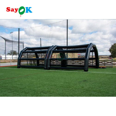 공장 펌플 야구 넷 야외 케이지 타기 텐트 방수 펌플 스포츠 코트 야구 현장 연습 텐트 대여