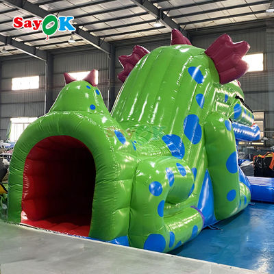 고품질 PVC 커스터마이징 대형 야외 점프 성 Fun City Inflatable Park Toy Slide Bounce House