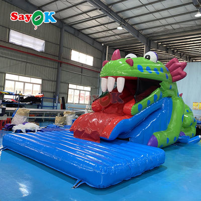 고품질 PVC 커스터마이징 대형 야외 점프 성 Fun City Inflatable Park Toy Slide Bounce House