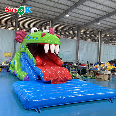 고품질 PVC 커스터마이징 대형 야외 점프 성 Fun City Inflatable Park Toy Slide Bounce House