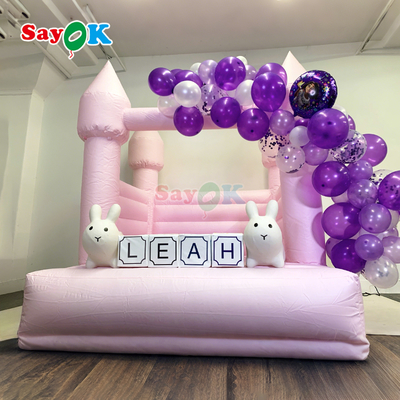 핑크 펌플 작은 붐스 하우스 백 펌플 Boucy 성 생일 파티