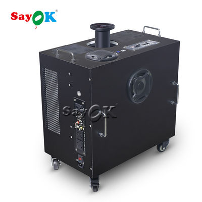 Sayok 6500LM 1년 보증과 HD 풀돔 프로젝션용 4개의 바퀴를 갖춘 휴대용 펌블 플라네타리움