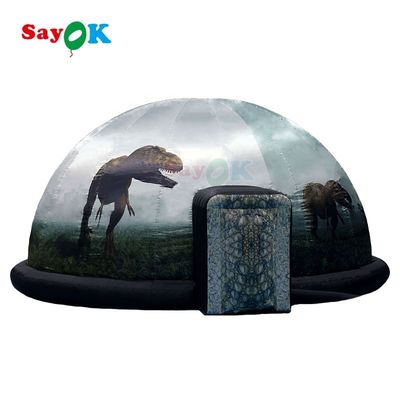 6m Diameter Inflatable Planetarium Dome with Free 3D Design and Oxford Cloth for Schools Education