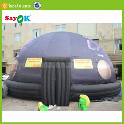 3d Cinema Tent Portable Inflatable Dome Panetarium 5m Projector Planetarium for School