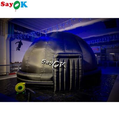 Black Projection Dome Tent Inflatable Cinema Tent Mobile Planetarium for School