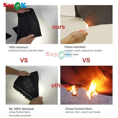 7m Inflatable Air Planetarium Dome Inflatable Projection Dome Tent for School Astronomy